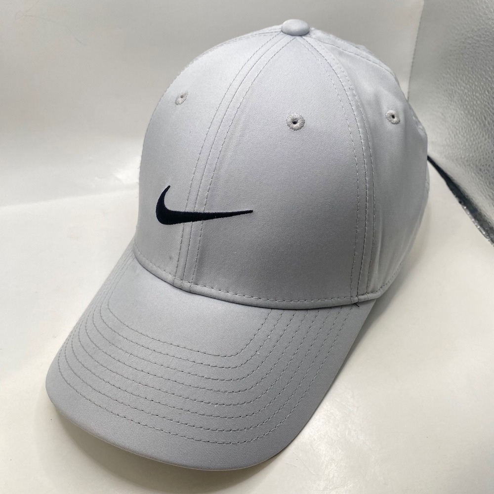 Nike Legacy91 Dri-FIT Golf Hat Adjustable Cap Unisex Grey Embroidered Swoosh